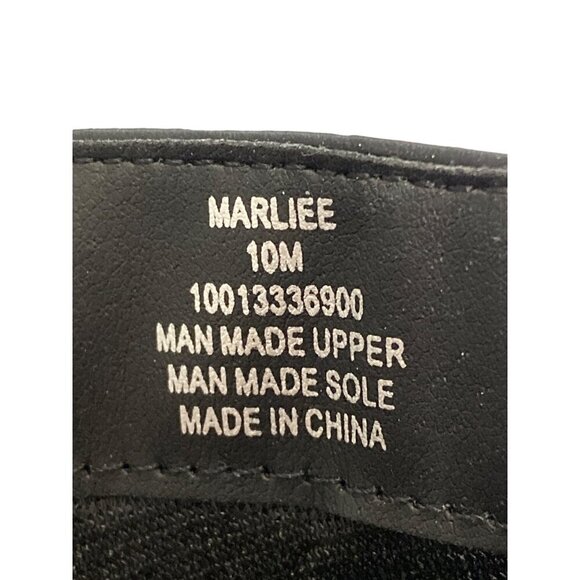 Style & Co Black Marliee Tall Riding Boots Women Size 10M - Picture 8 of 9